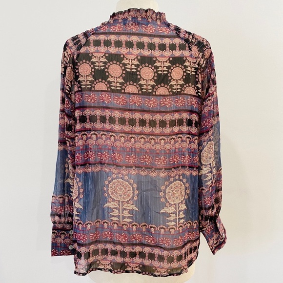 NWOT RD Koko beautiful boho top - Picture 3 of 8